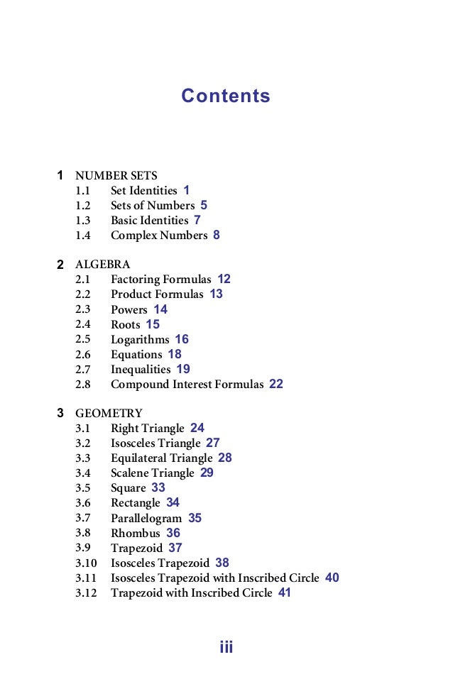 1300 Math Formulas